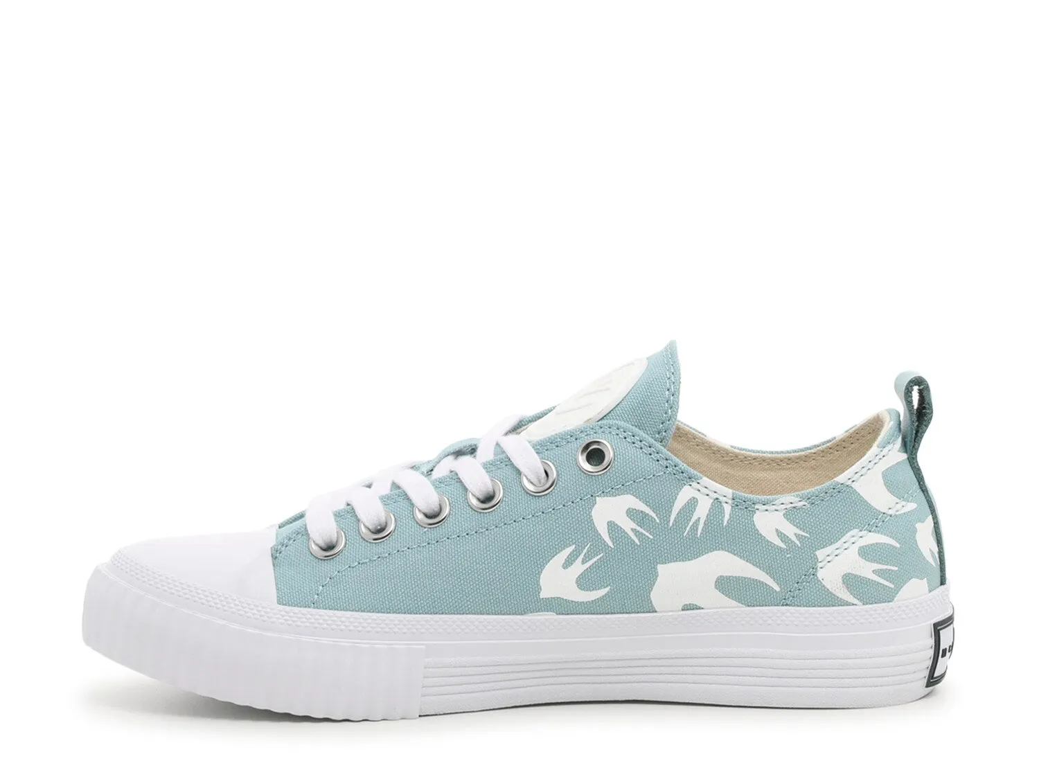 Alexander McQueen Swallow women's sneakers, light blue