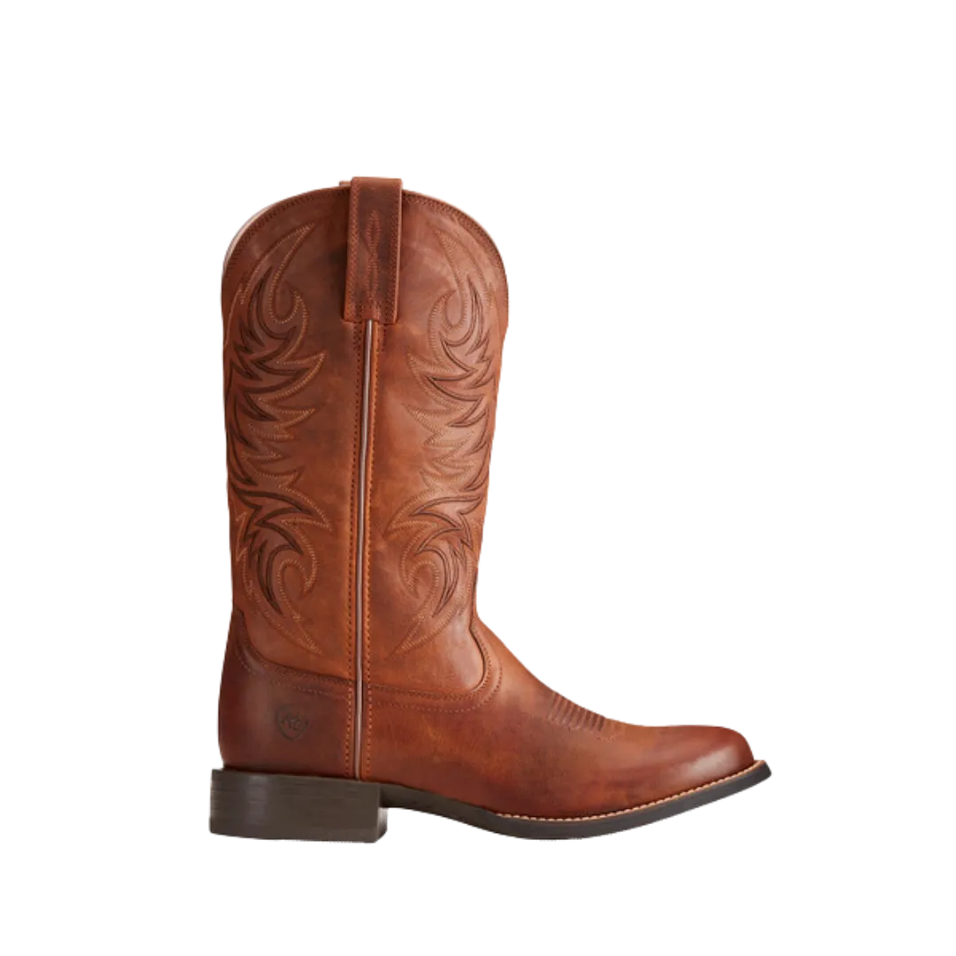 Ariat Men's Sport Horseman Tan Western Round Toe Boots