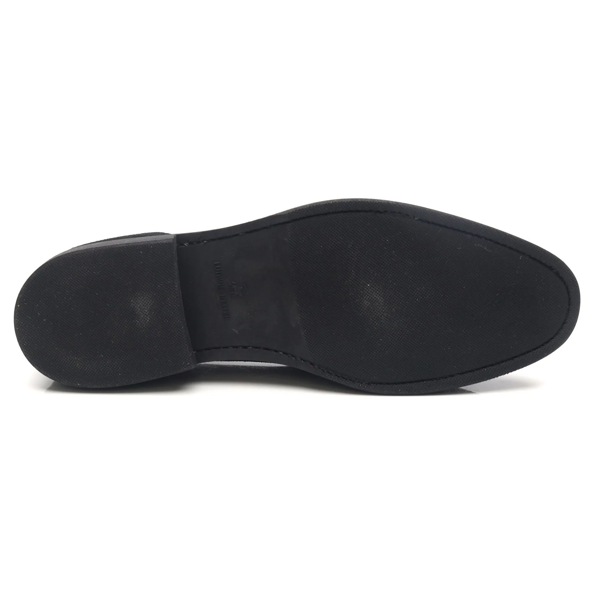 Black Suede Loafers UK 8