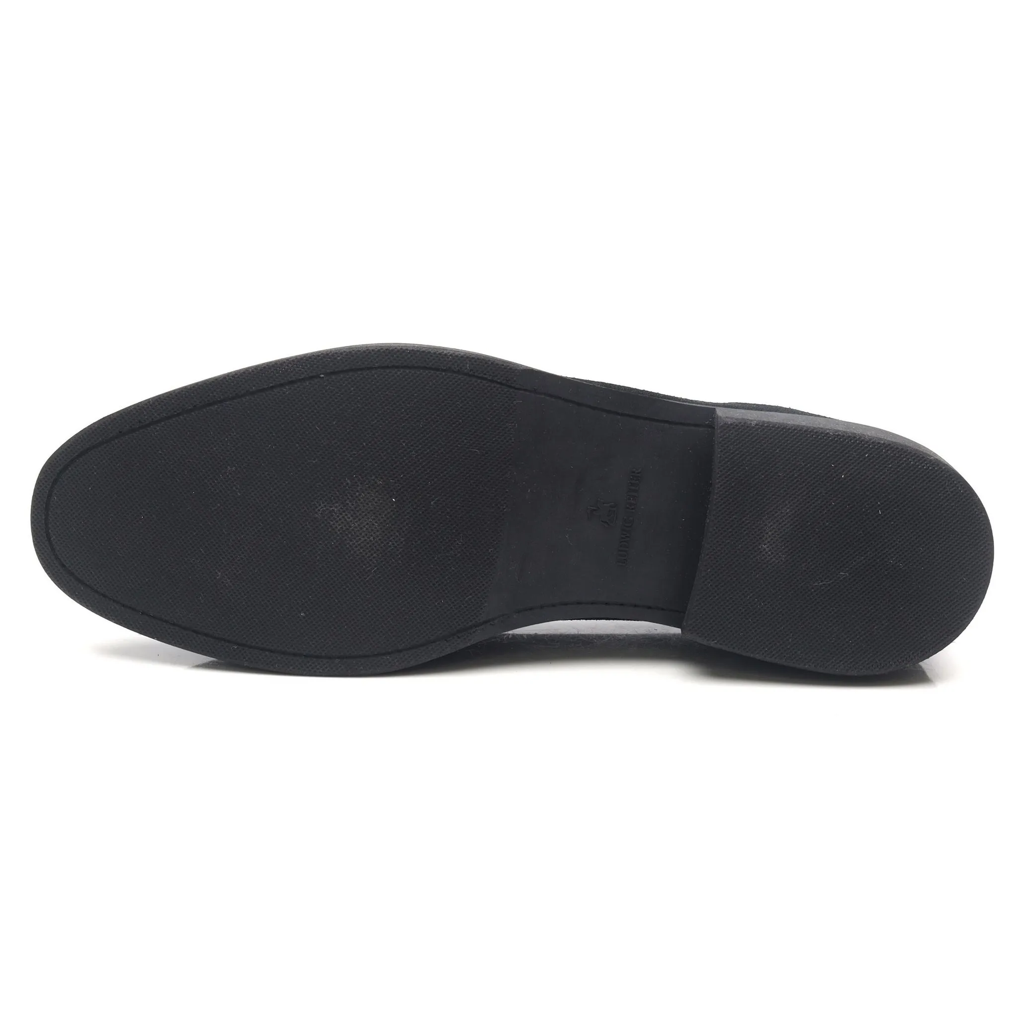 Black Suede Loafers UK 8