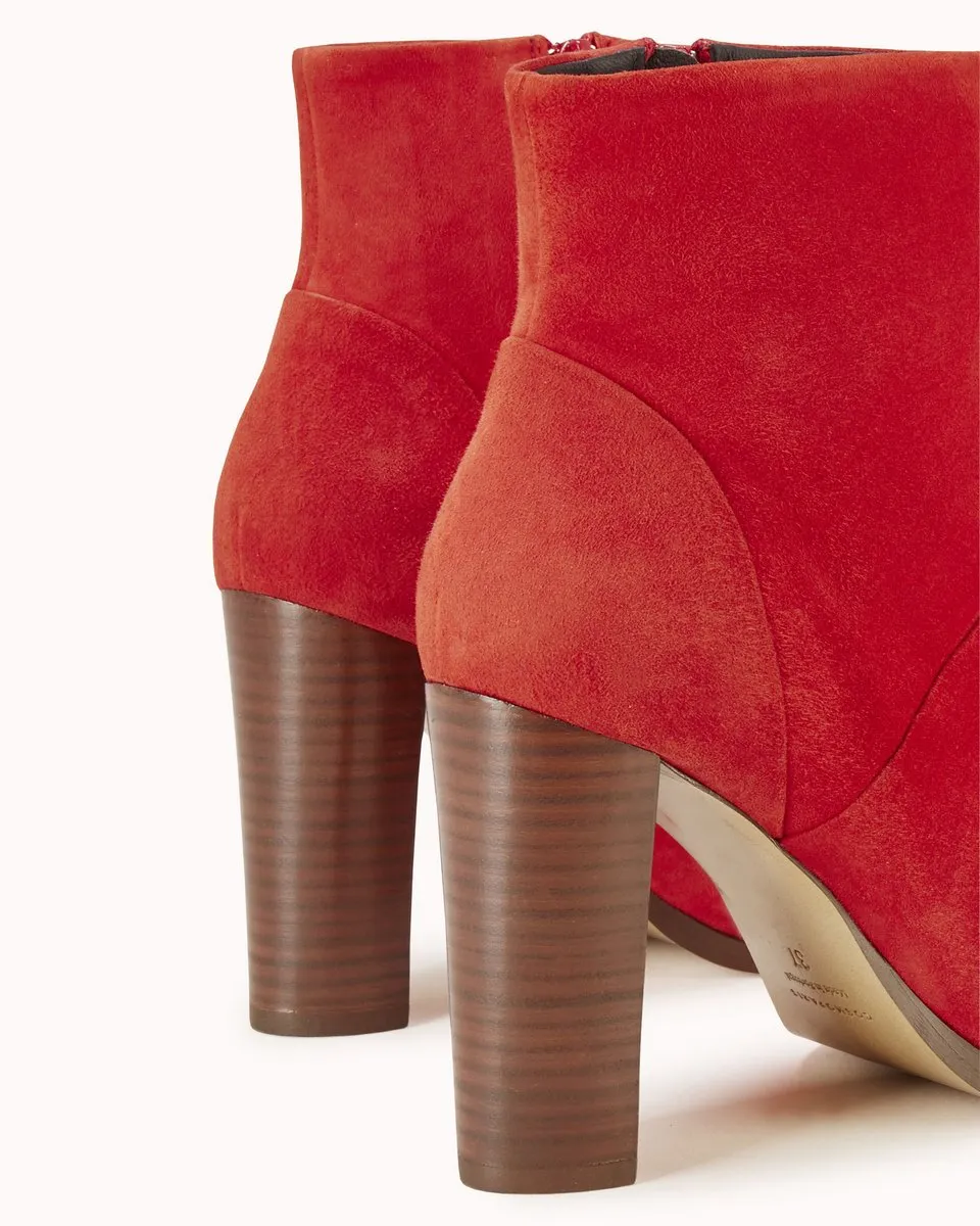 Bottines En Wady - Rouge