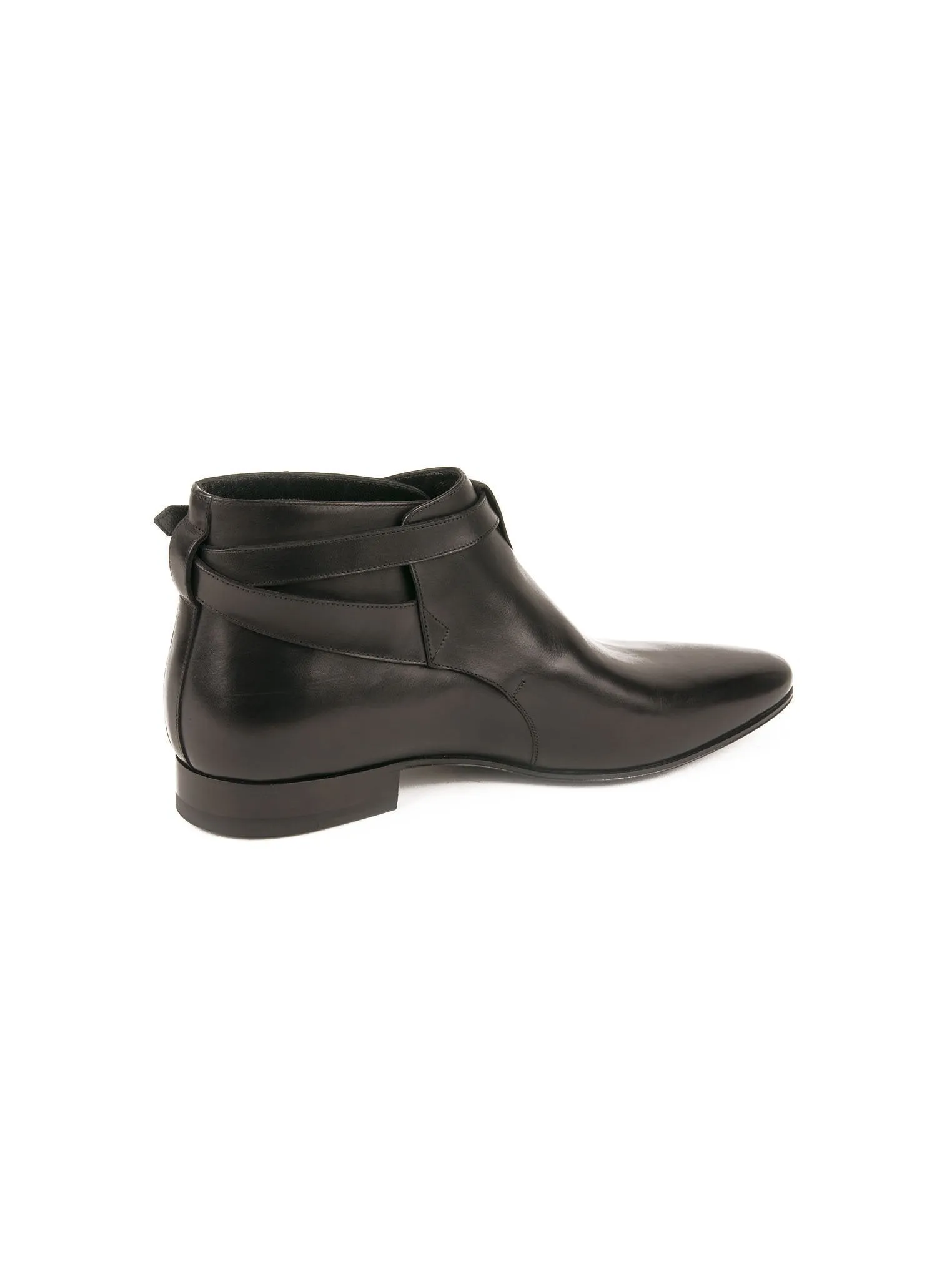 Buckled Ankle Boots - Black