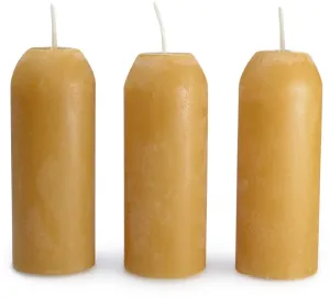 Candle Lantern Beeswax Candles - Pack of 3. UCO