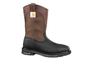 Carhartt Boots, 11-Inch Square Steel Toe Wellington Boot, CMP1258, Carhartt Brown