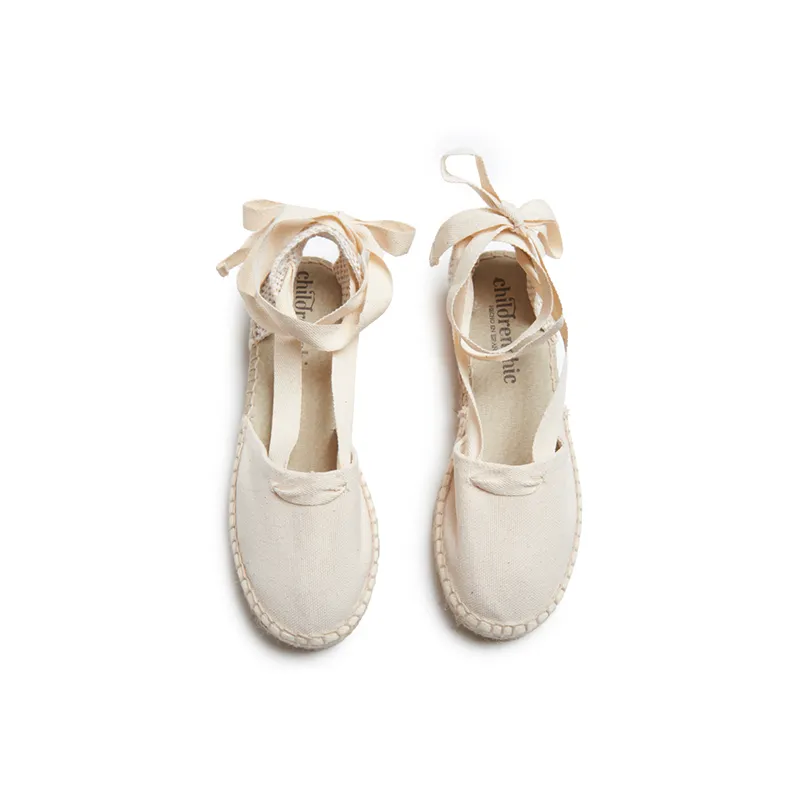 Classic Espadrilles in Cream by childrenchic