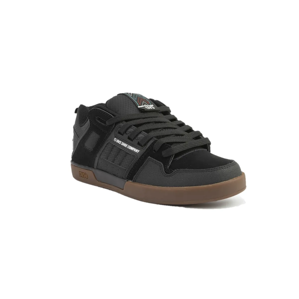 DVS F0000323007 COMANCHE 2.0  DAVE B. MN'S (Medium) Black/Gum Leather Skate Shoes