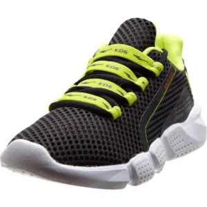 Erke Shoes Low Black/Lime Green