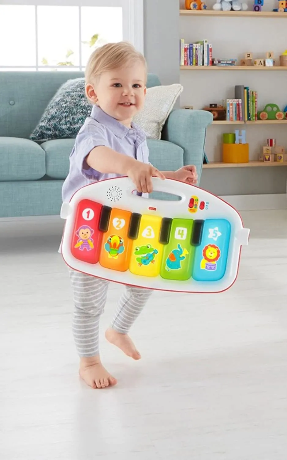 Fisher-Price Deluxe Kick & Play Piano Gym 0m 