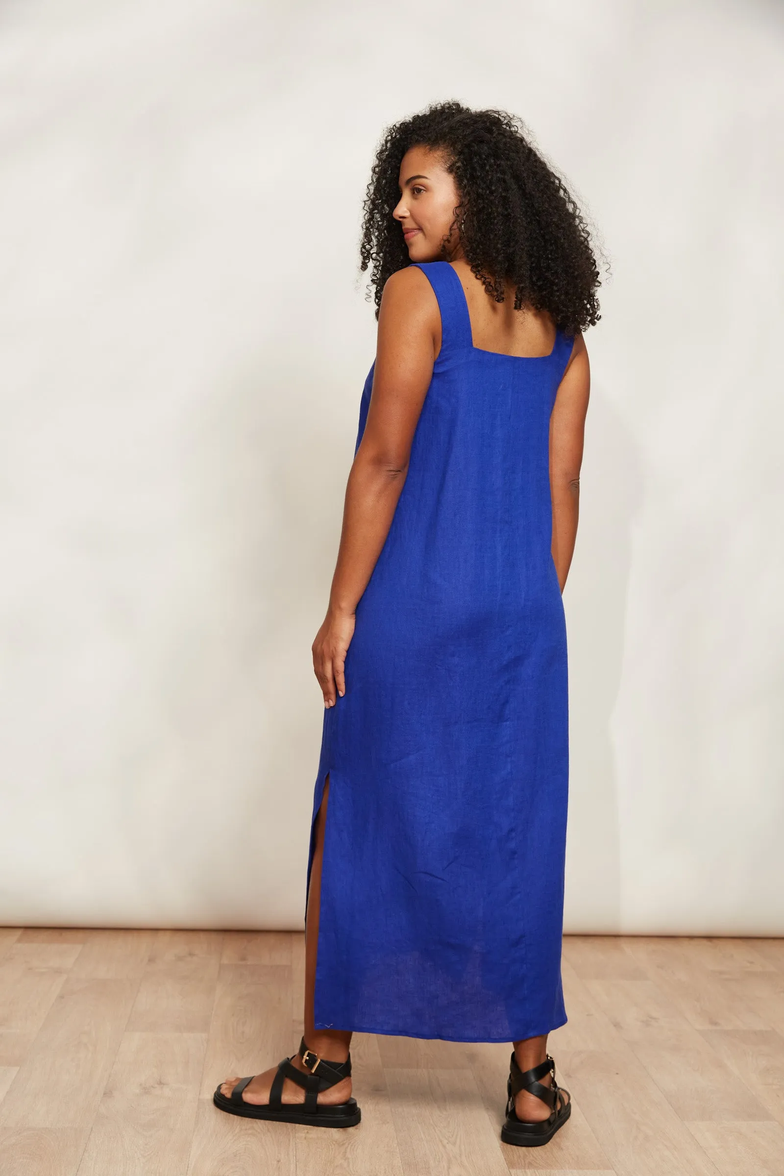 Halcyon Tank Dress - Cobalt