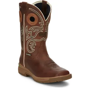 JUSTIN MEN'S NITREAD SQ TOE WORK BOOT - CR3200