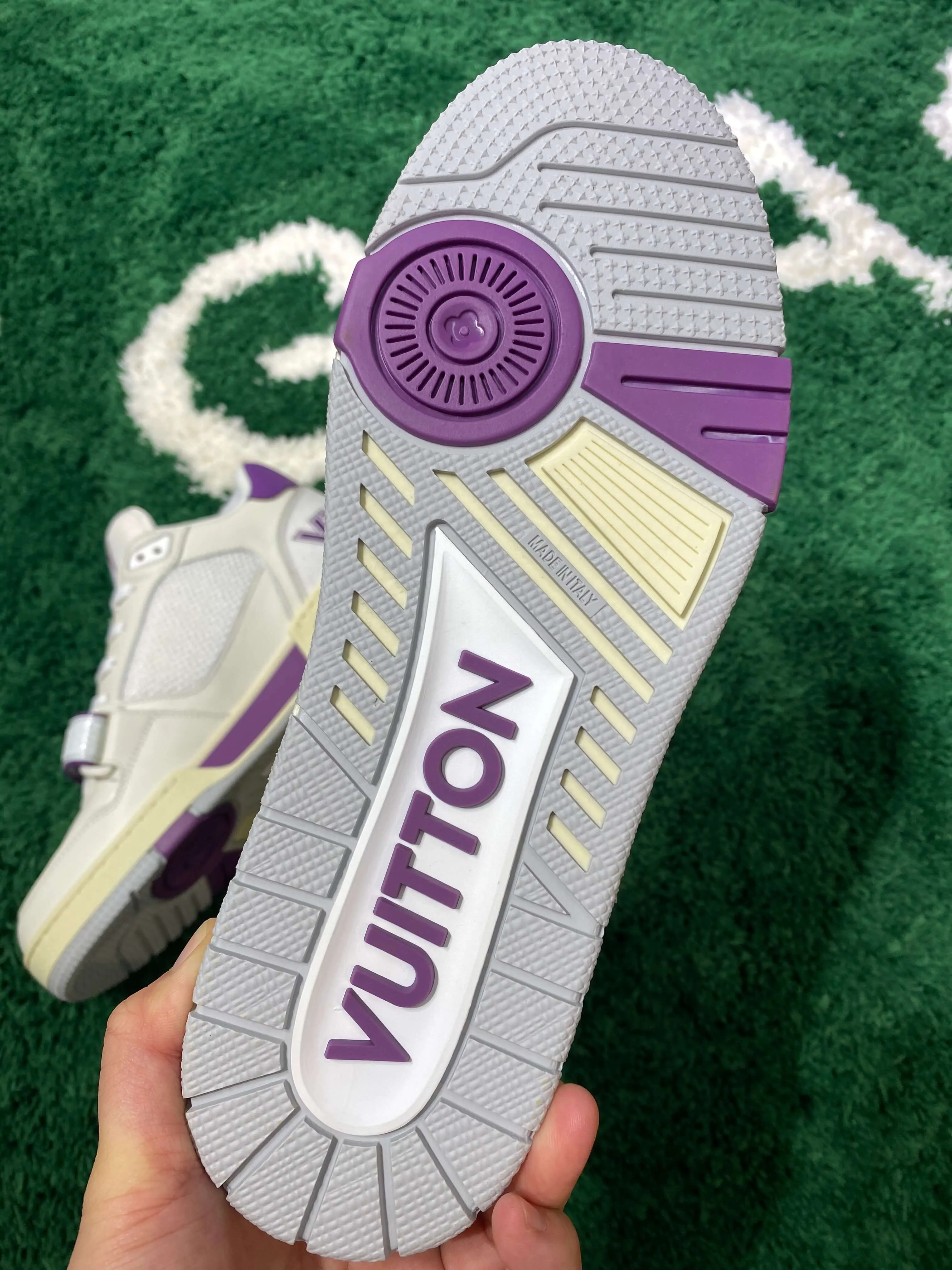 Louis Vuitton LV Trainer Violet Mesh Sneaker