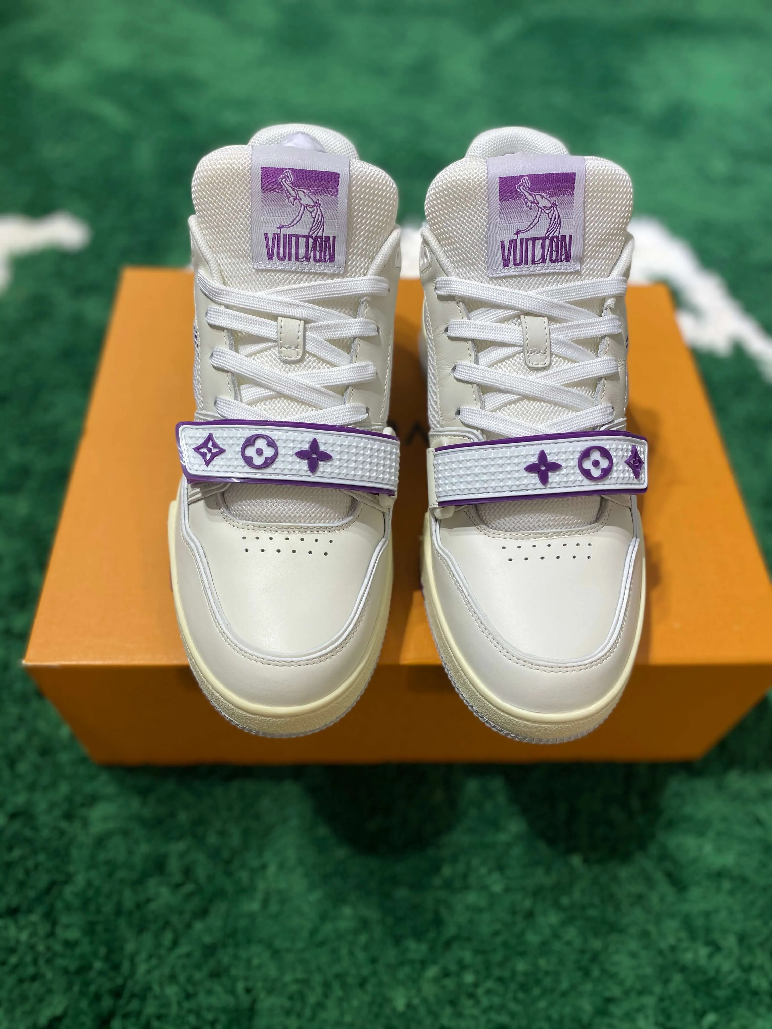 Louis Vuitton LV Trainer Violet Mesh Sneaker