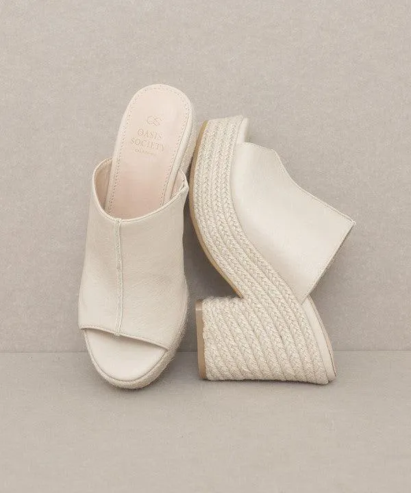 Melissa Espadrille Platform Slide