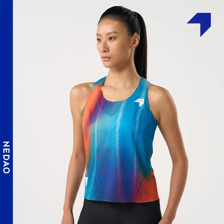 Nedao Women's QiFlow Racing Singlet - One Cut (Special Print Edition)