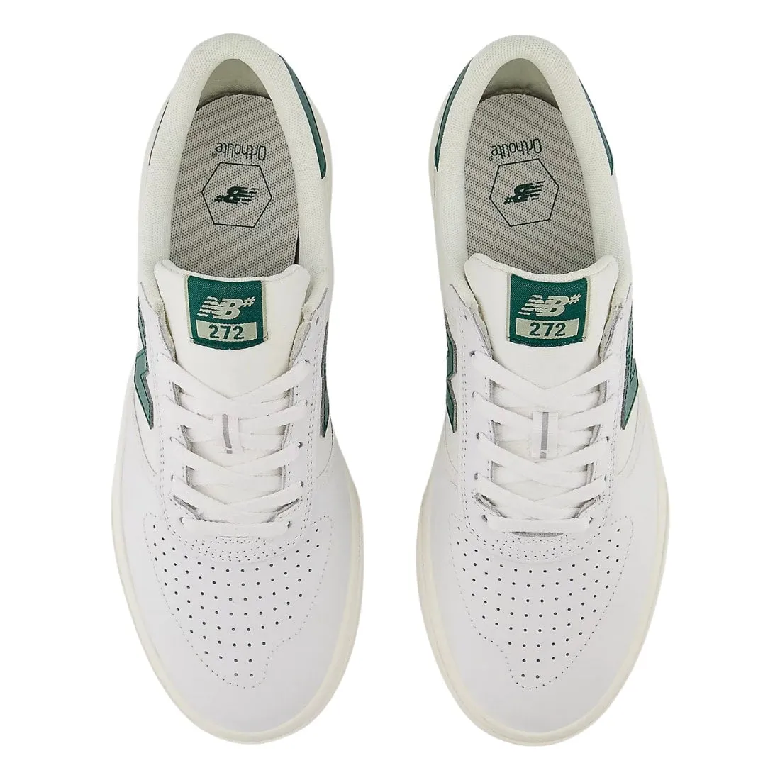 New Balance Numeric NM272 Skate Shoes - White/Green