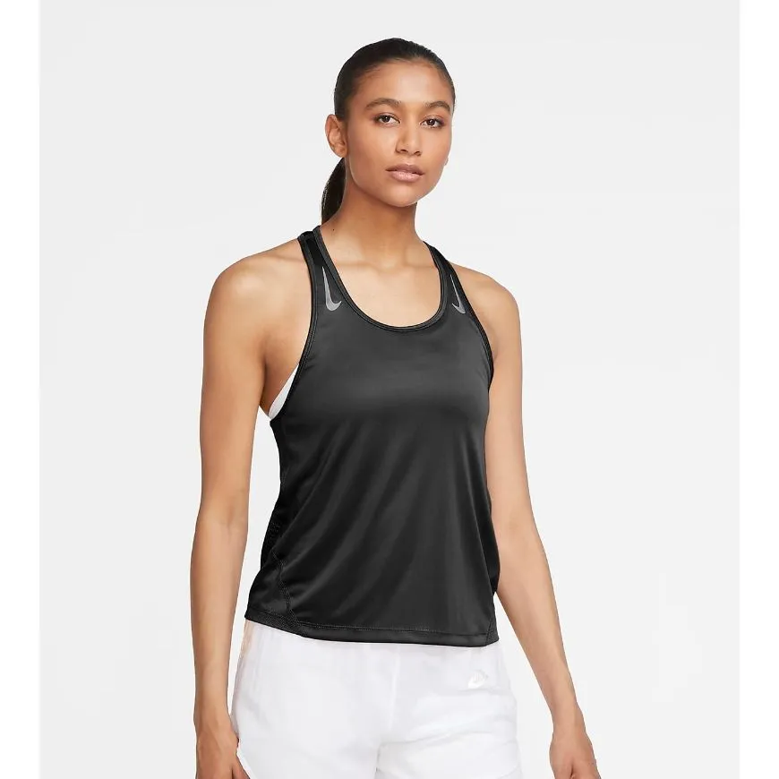 Nike Miler Women Running Tank Black