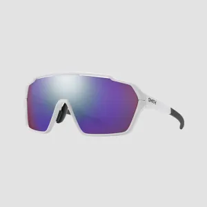 Smith SHIFT MAG Sunglasses (White/ChromaPop Violet Mirror)