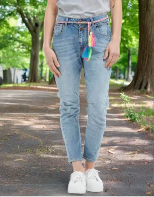 Sophie Tapestry Jean - Denim