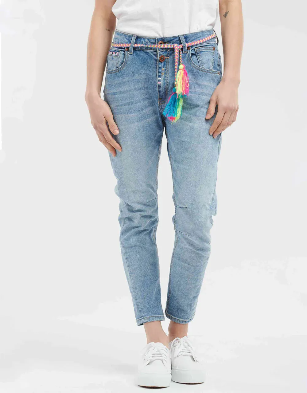 Sophie Tapestry Jean - Denim