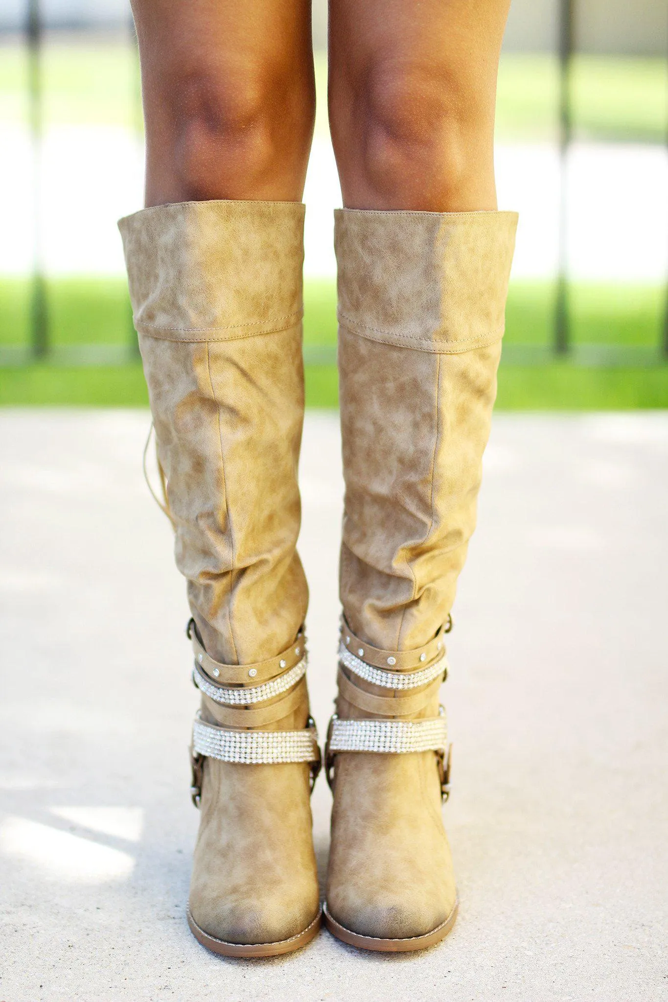 Stacey Nude Boots