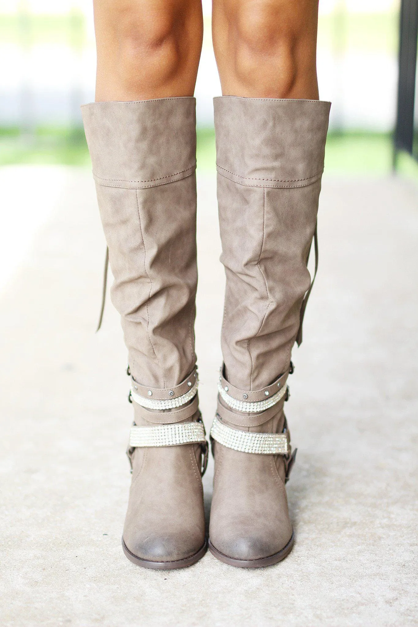 Stacey Taupe Boots