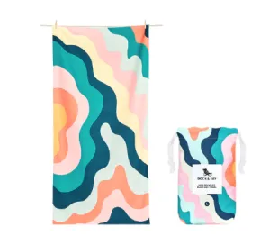 Stripes Go Wild Get Wavy Quick Dry Towel