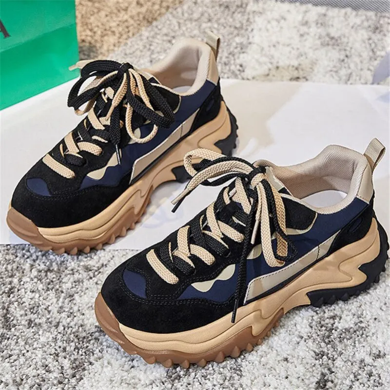 Trendy Chunky Platform Sneakers for Everyday